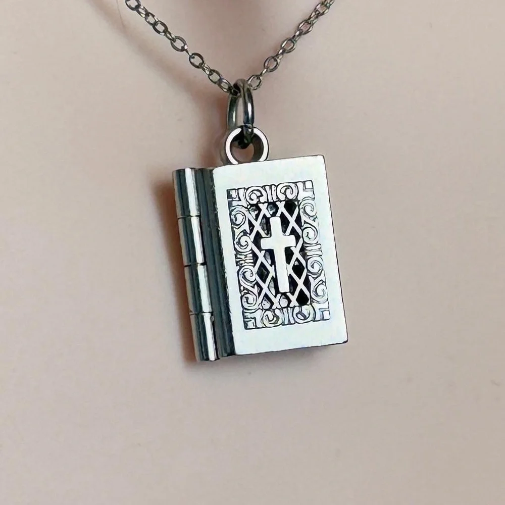 Silver Locket Necklace